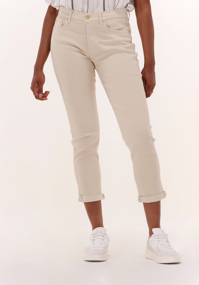7 FOR ALL MANKIND ecru 7 for all mankind mom jeans josefina