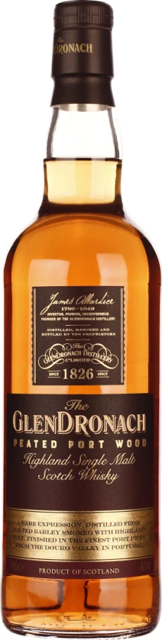 GLENDRONACH PEATED PORT WOOD 70CL