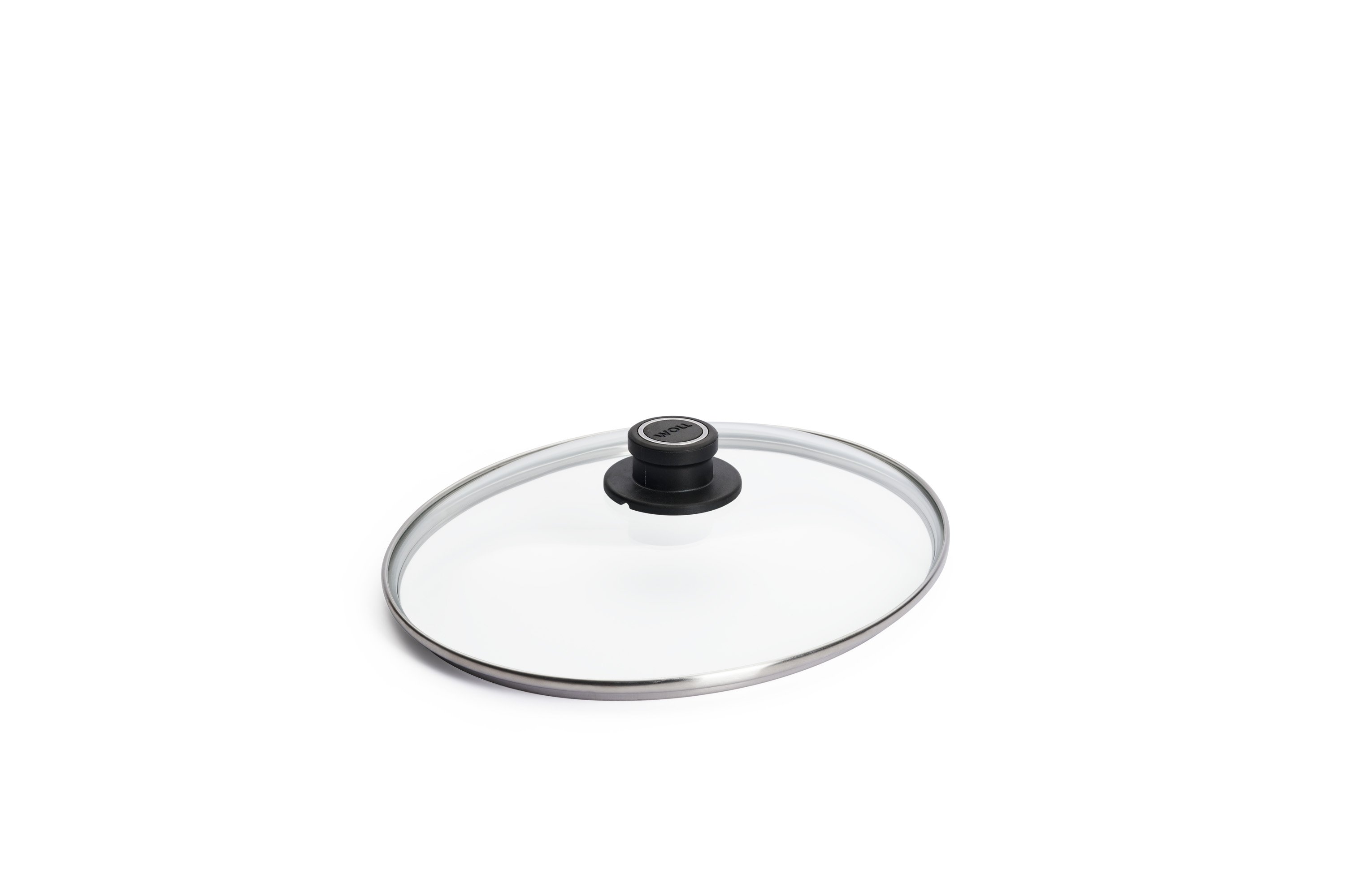Sicherheitsglasdeckel, oval - Größe: 31 x 26 cm von WOLL