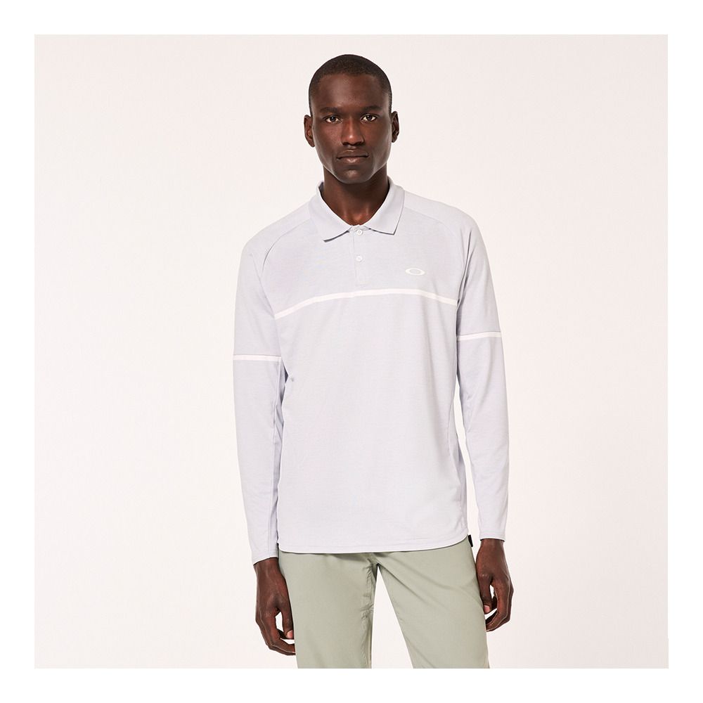 Oakley UV SLEEVE TECH - Polo Homme arctic ice