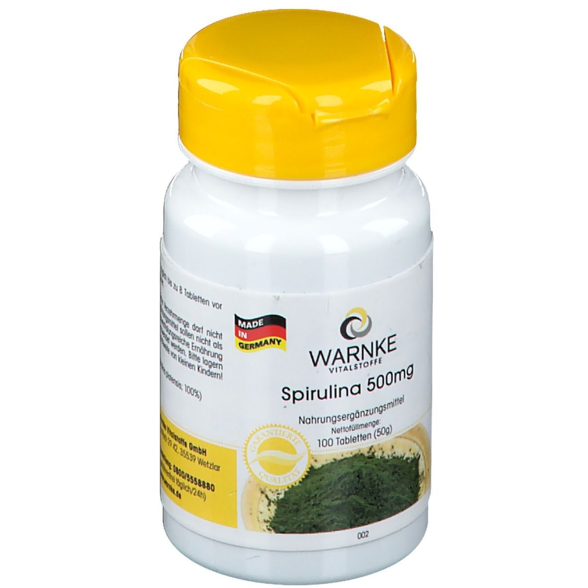 Spirulina 500 mg