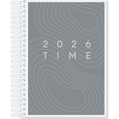 Spiralkalender 2026 - grå