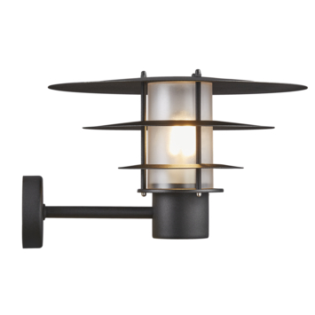 Nordlux wandlamp Bastia 35 cm zwart