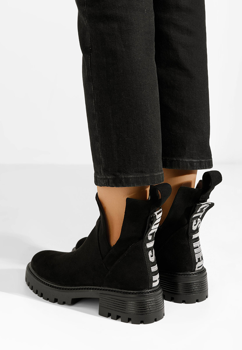 Bottines femme noires Valene