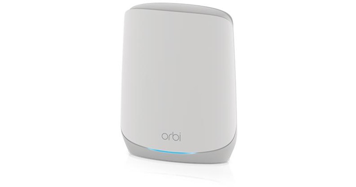 NetgearOrbi RBS760 Tri-band Mesh WiFi 6 Systeem Satelliet mesh access point  (Wit, Dekking tot 125 m²)