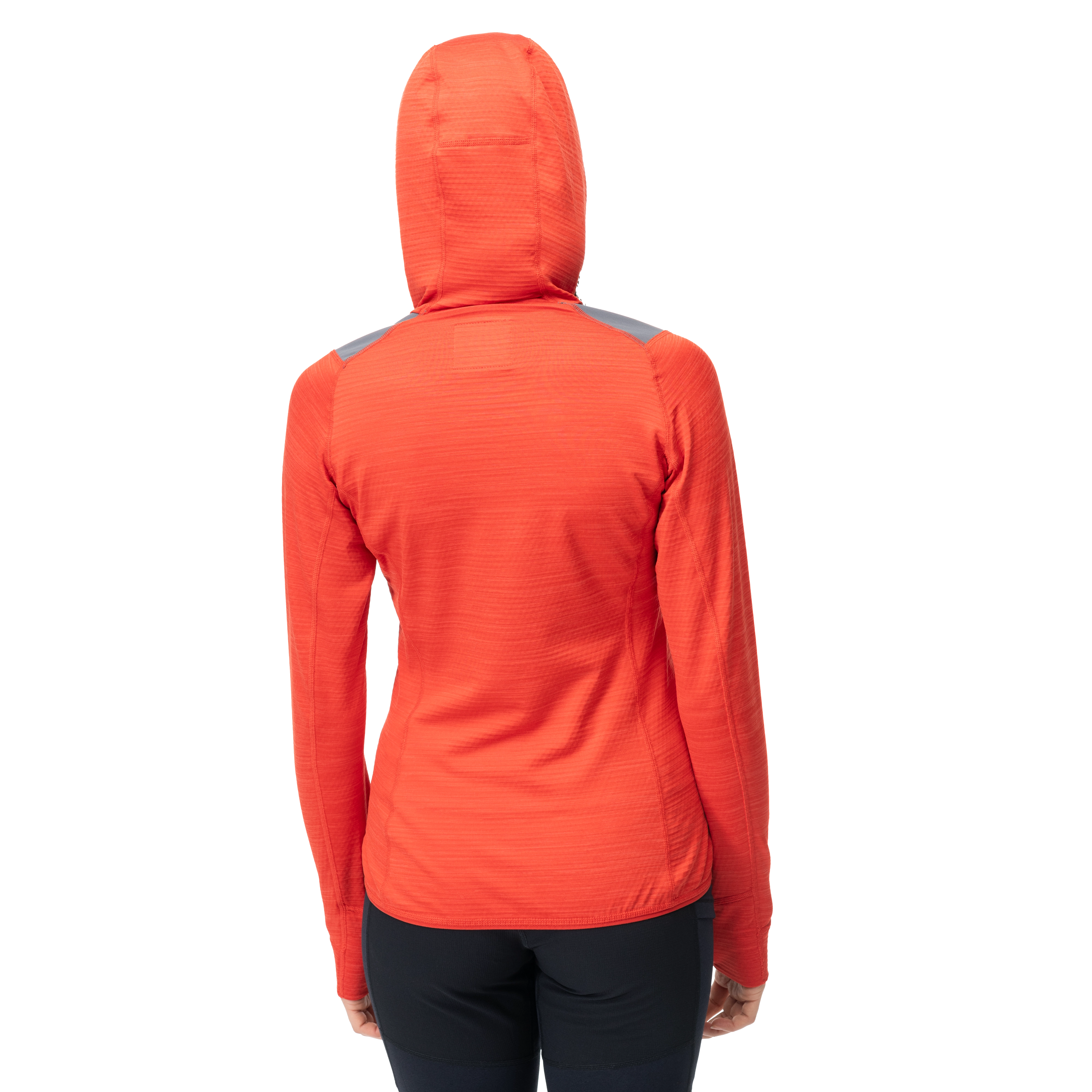 Rabot Active Mid Hood W Jacket Dark Brick
