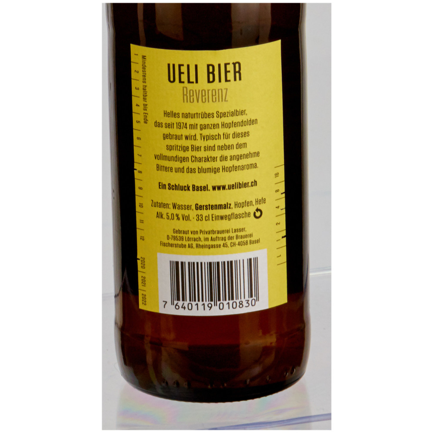Ueli Bier Reverenz 6x33cl -198cl