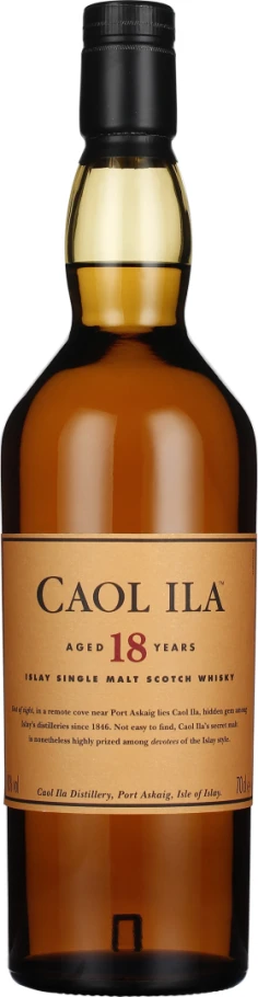 CAOL ILA 18 YEARS SINGLE MALT 70CL