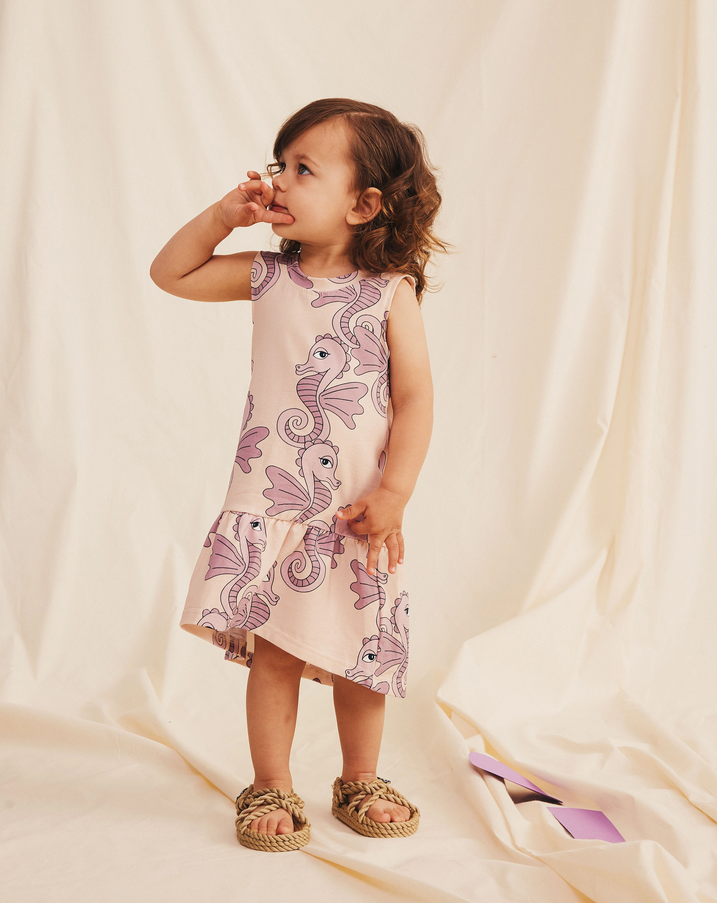 Kleid SEAHORSE in beige