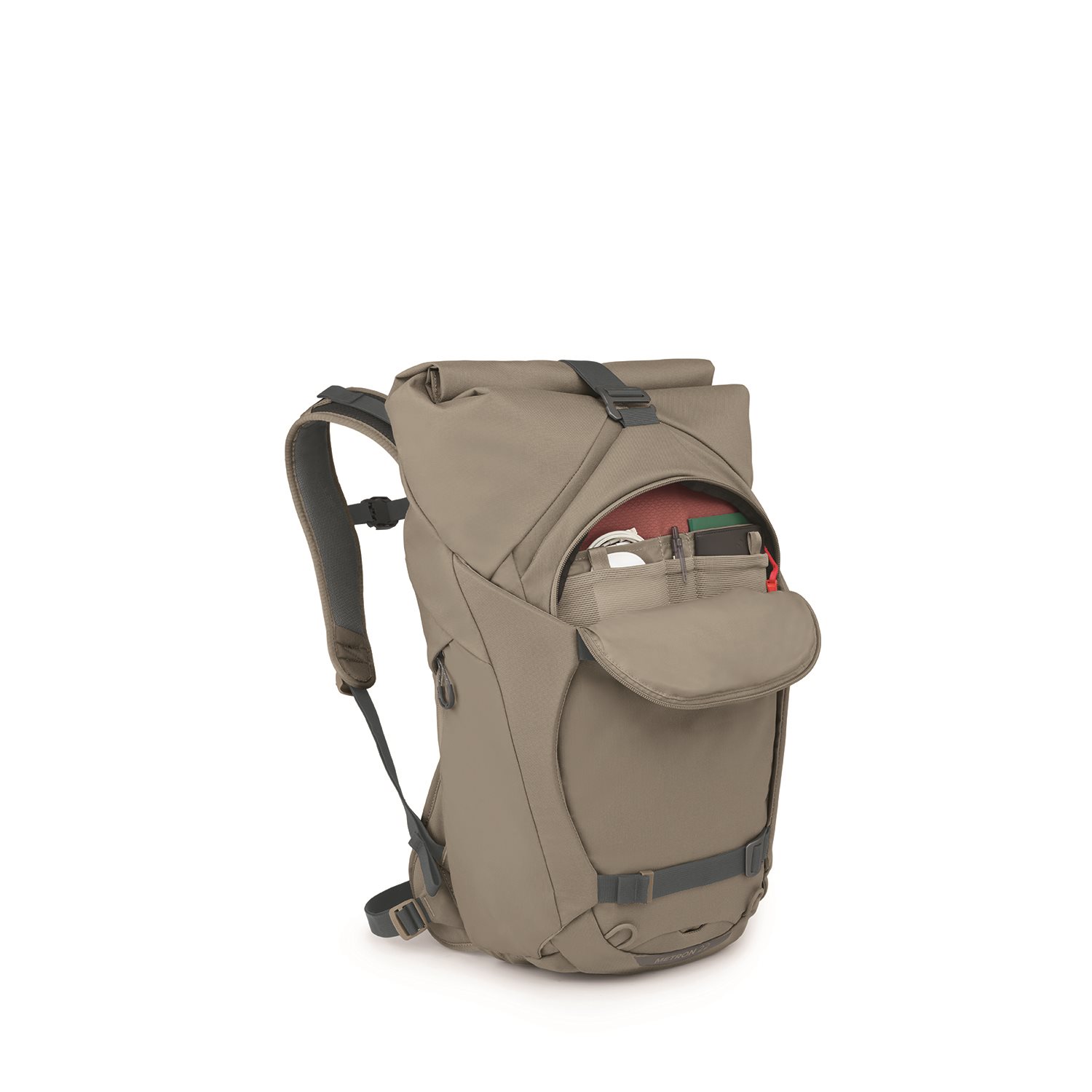 Osprey Metron 22 Roll Top Pack tan concrete