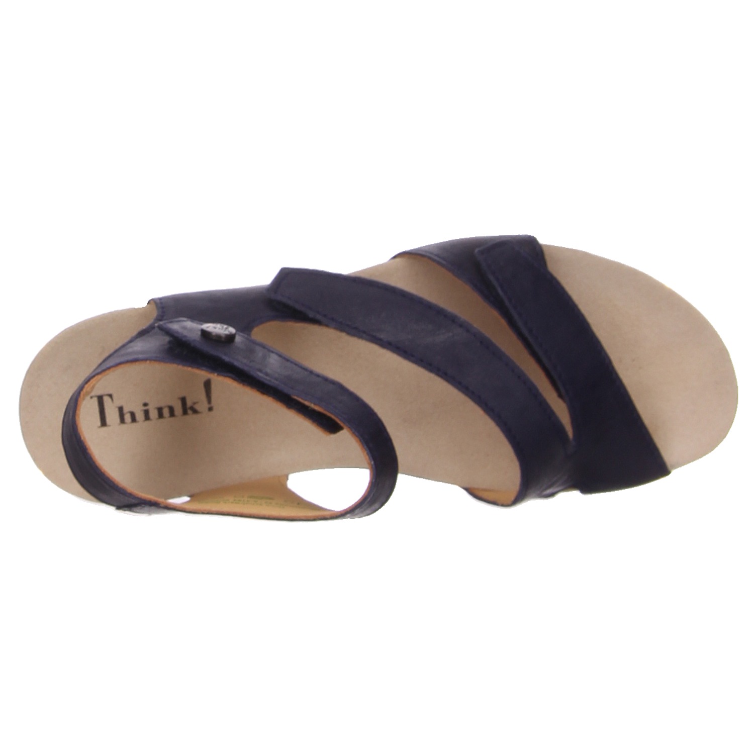 Think Sandaletten blau blau