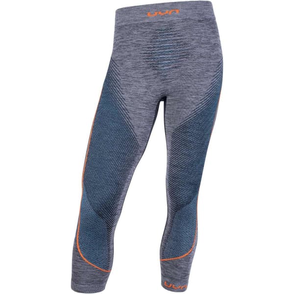 Collant thermique UYN AMBITYON UW PANTS MEDIUM BLACK MELANGE/ATLANTIC/ORANGE SHINY