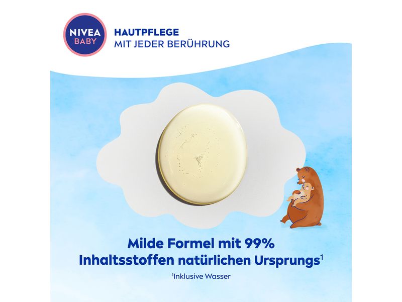 NIVEA BABY Baby-Pflegeöl & Massage 200 ml Baby Öl schützt und stärkt die zarte Babyhaut intensiv und unterstützt ihre natürliche Entwicklung
