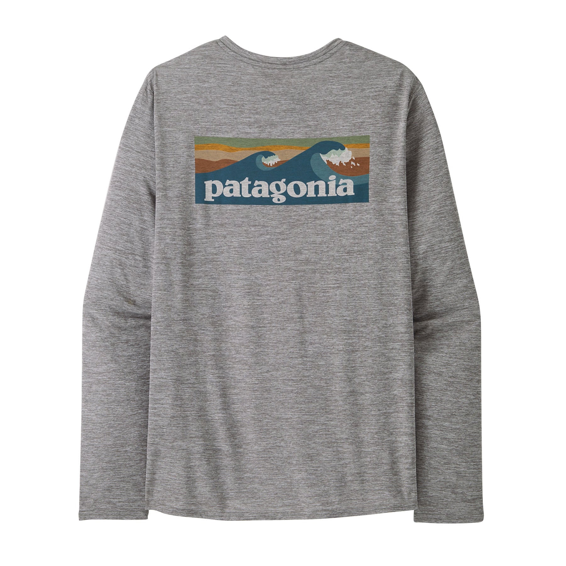Patagonia M's L/S Cap Cool Daily Graphic Shirt - Waters<br>Supermyk og komfortabel genser!