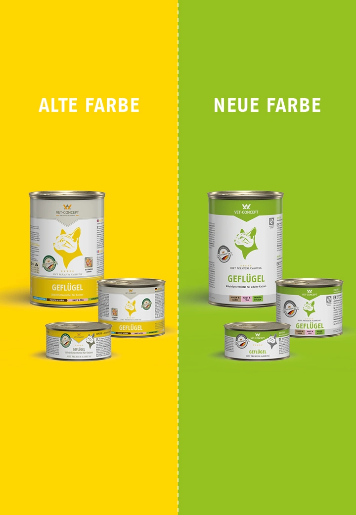 Katzenmenü Geflügel