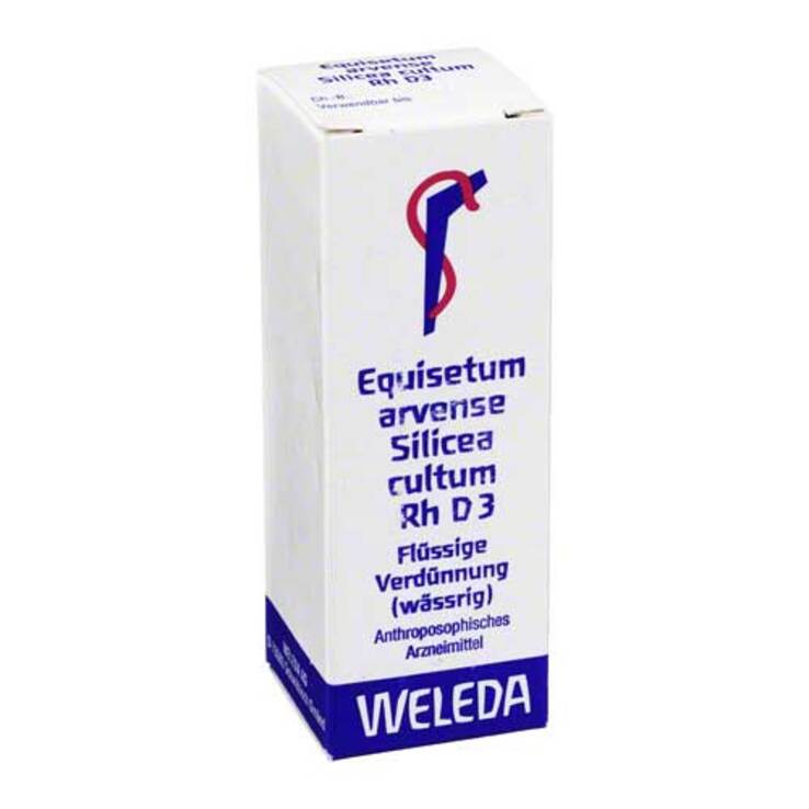 Equisetum arvense silicea cultum Rh D 3 Dilution, 20 ml