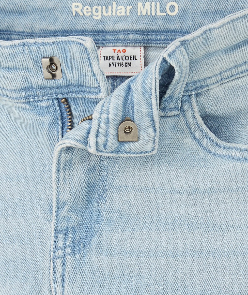 MILO LE JEAN DROIT CLAIR EN DENIM LESS WATER