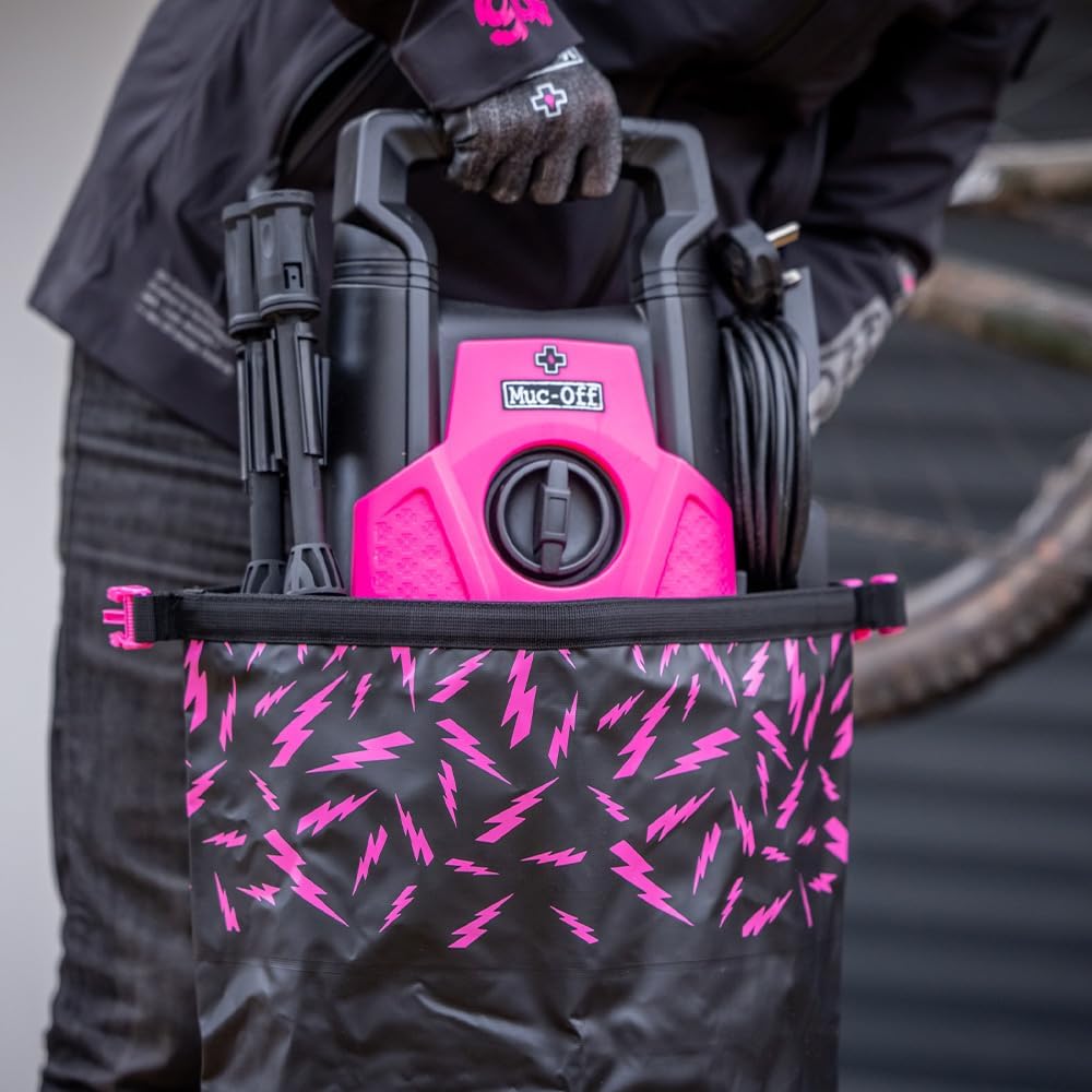 Muc-Off Fahrrad Hochdruckreiniger Set – Der Weltweit Erste Druckreiniger für Fahrräder – Fahrradzubehör Set – Fahrrad Reinigungsset mit Muc-Off Bike Cleaner, Bike Protect und Mehr!