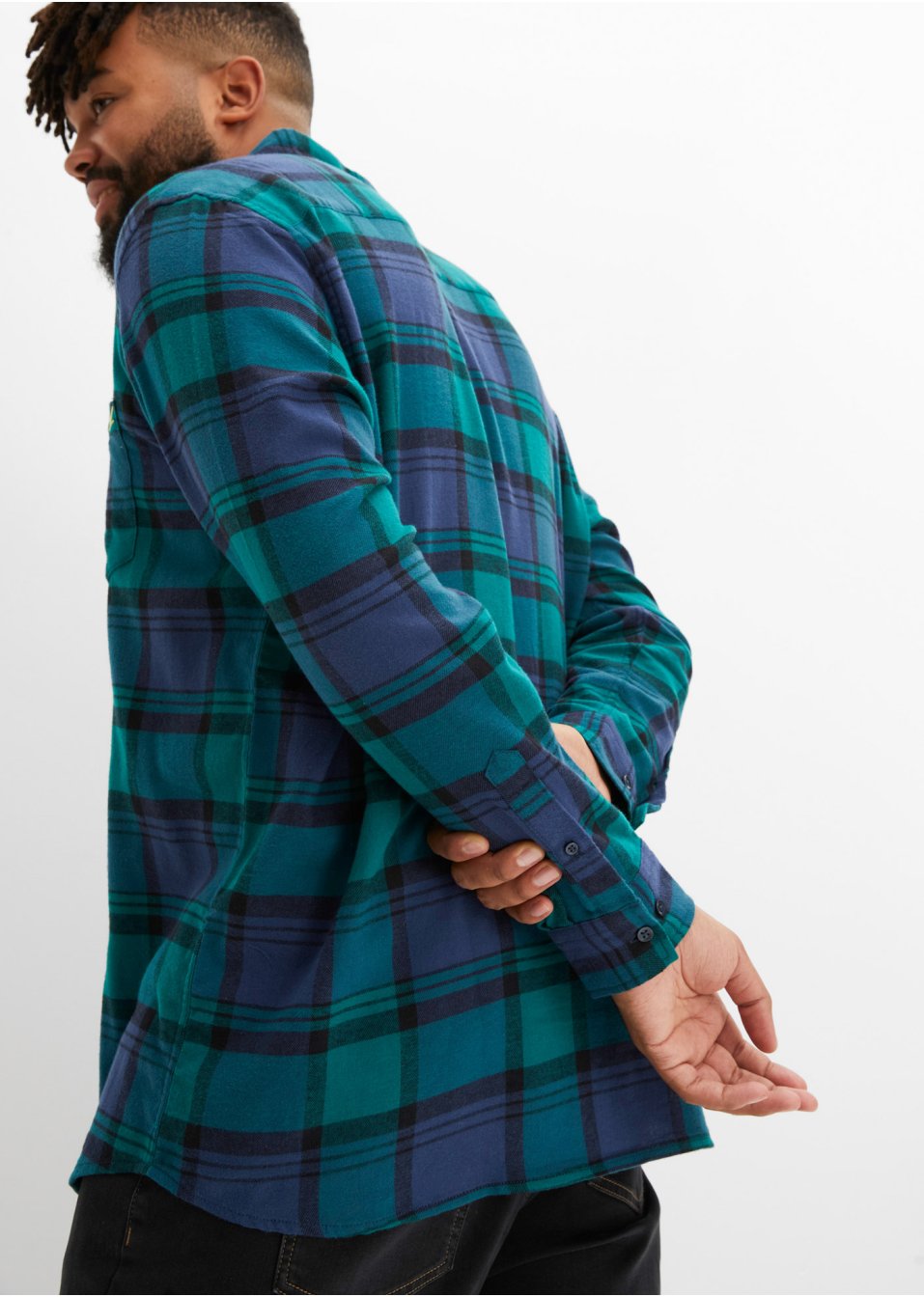 Chemise manches longues en flanelle