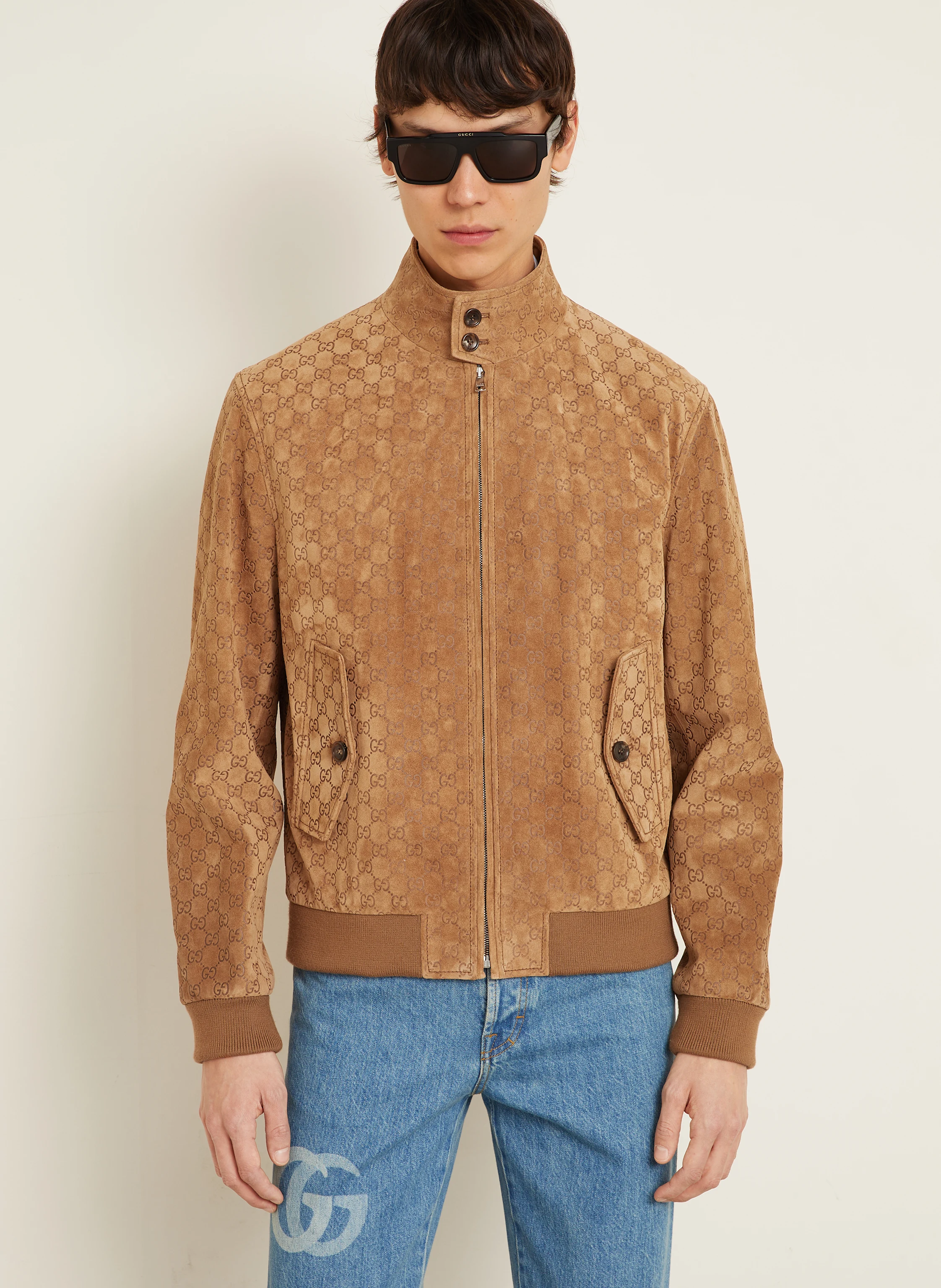 GUCCI Lederblouson
