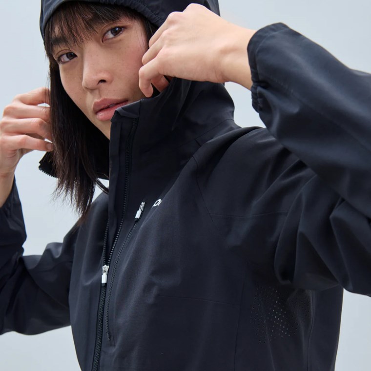 POC W's Motion Rain Jacket Uranium Black