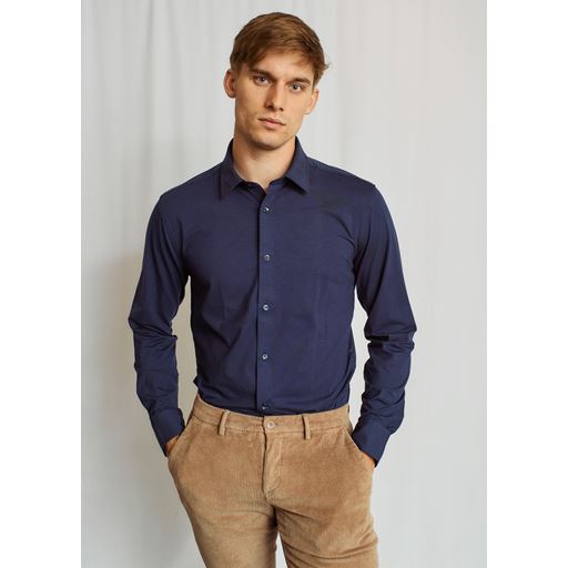 Bruun & Stengade Delfin Skjorte, Navy, 42