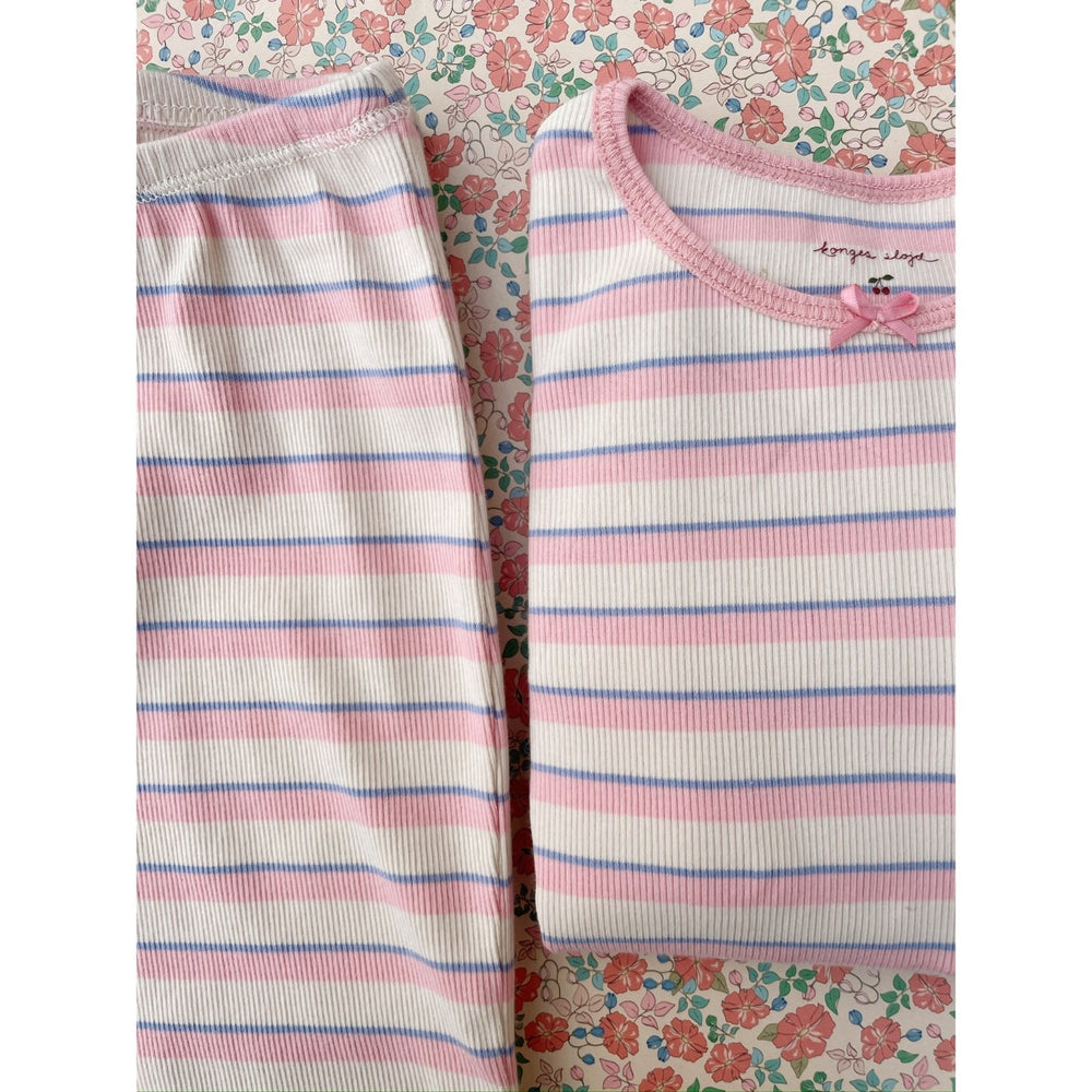 Køb Konges Sløjd Lolly Stripe Ella Ls Tee GOTS
