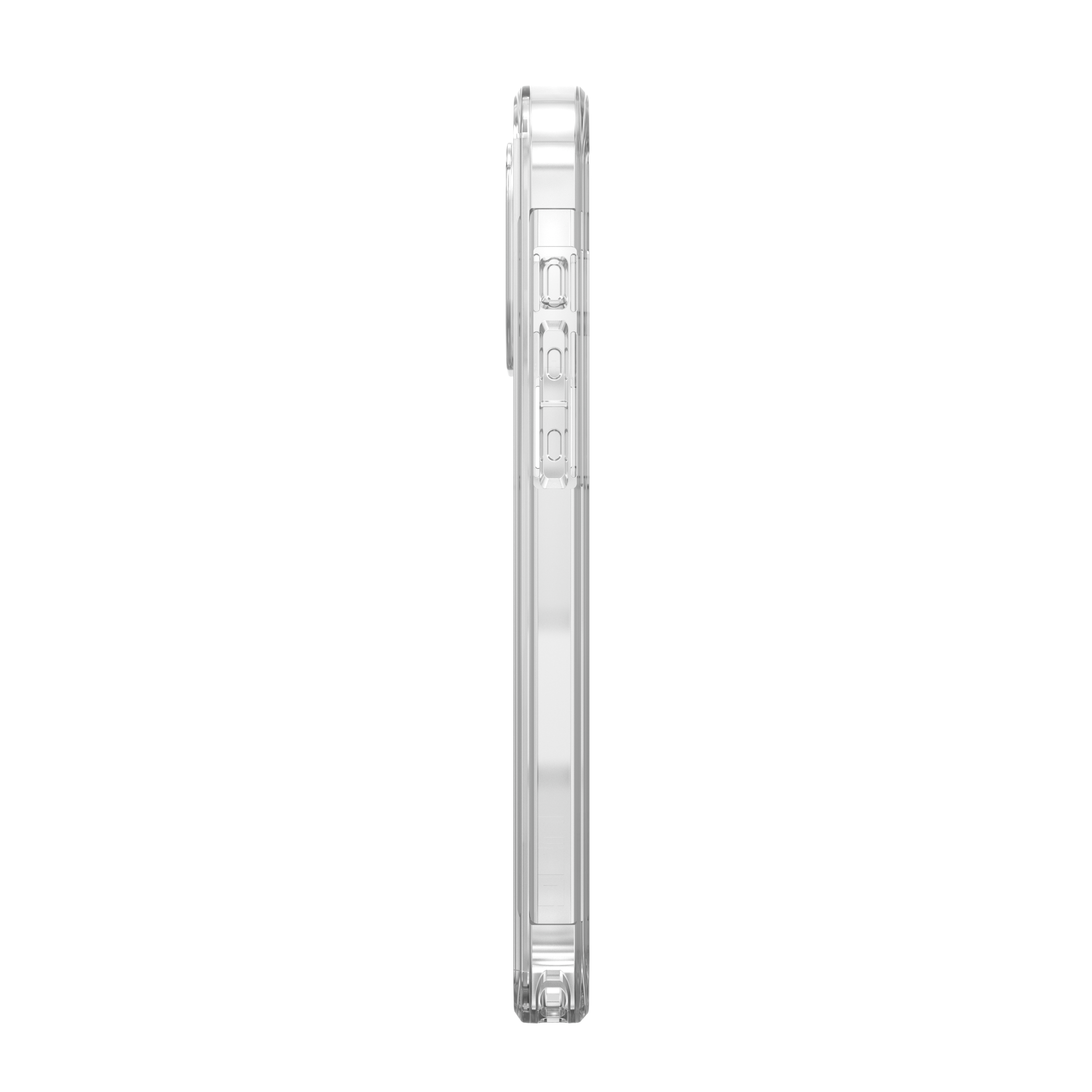 iPhone 16 Pro Max MagSafe Hybrid Schutzhülle Plyo (114481114341) - Transparent (Ice)