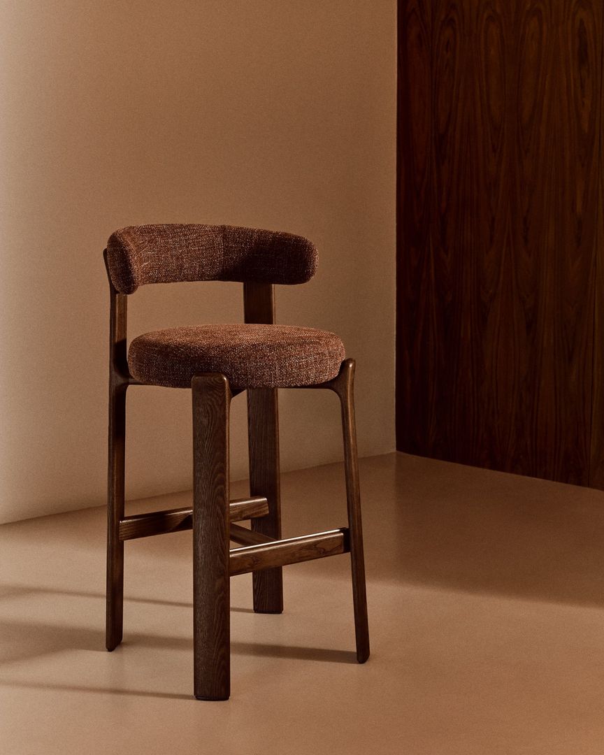 Kave Home   Granite Hoog Barstoel