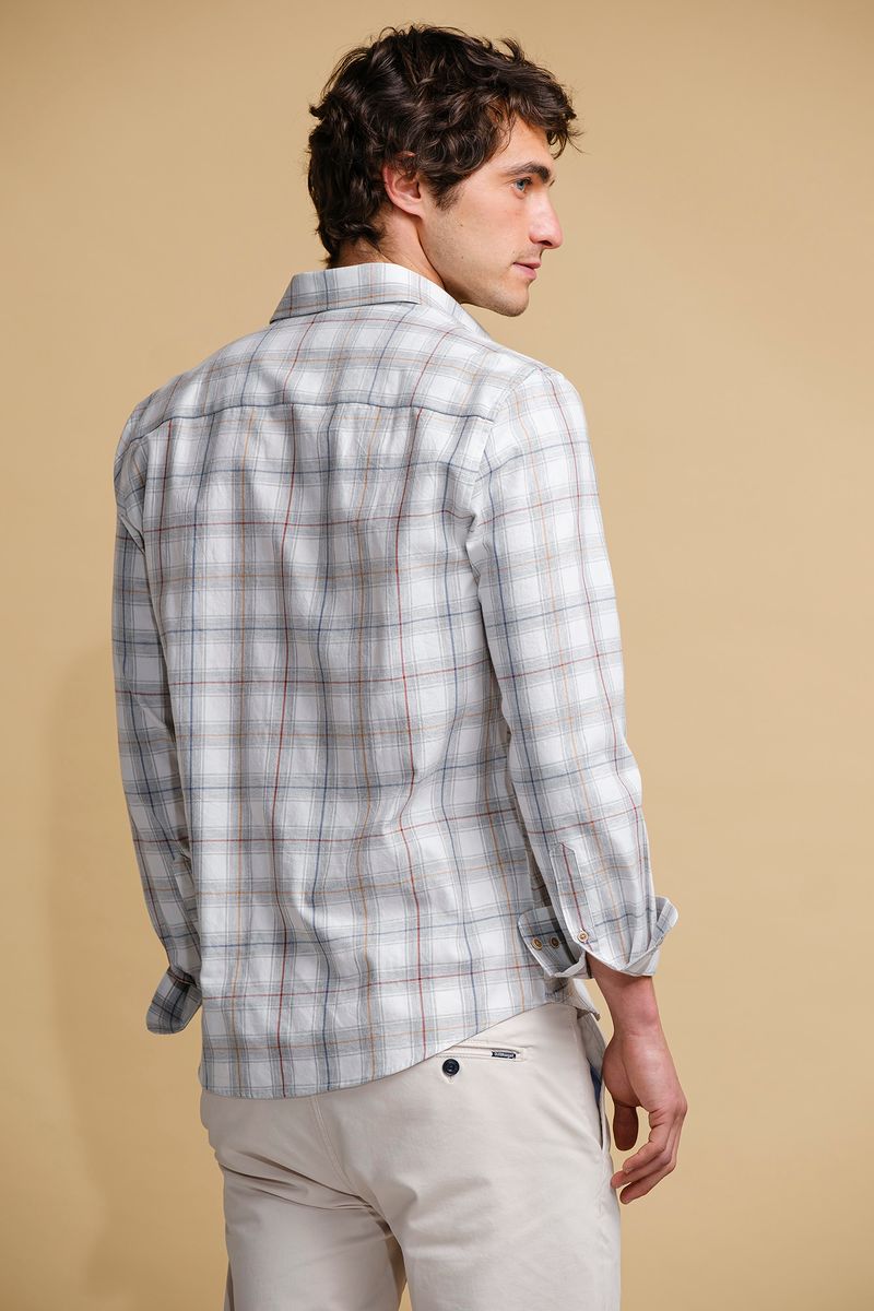 CAMISA  AOS QUADRADOS REGULAR FIT