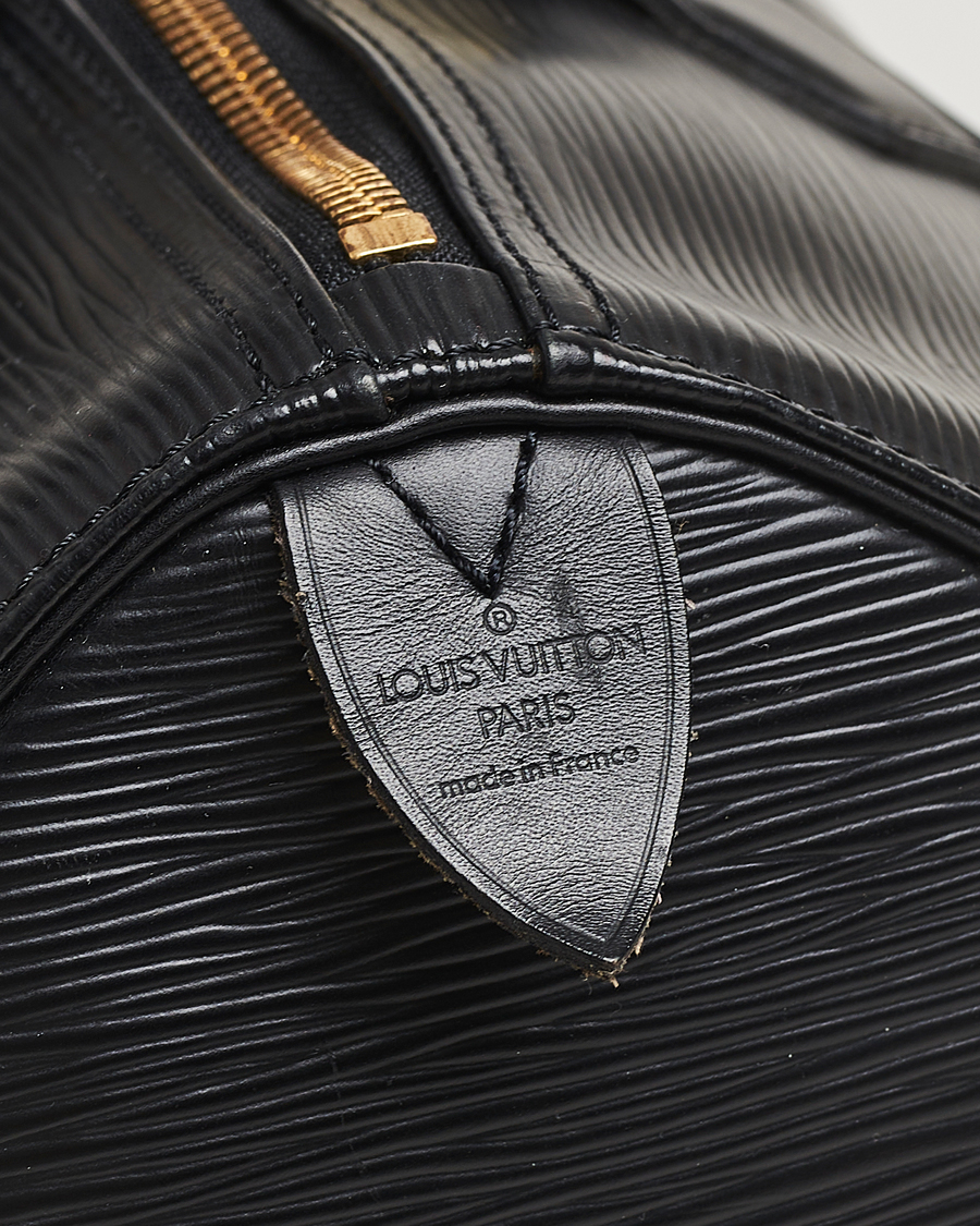 Louis Vuitton Pre-Owned Speedy 30 Epi Leather Handbag Black