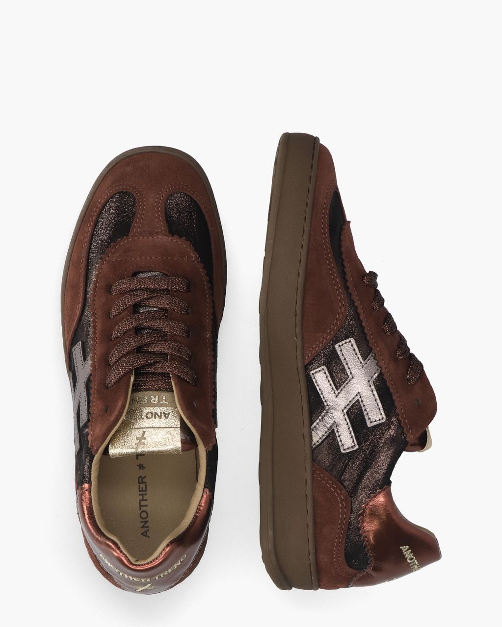 Another Trend Iconic II Bordeauxrood/Zwart Damessneakers