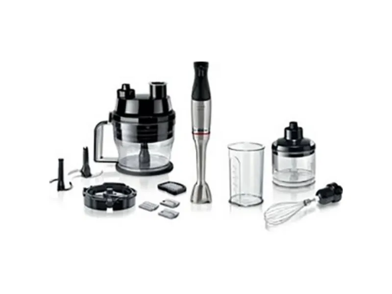 [OUTLET] - Bosch Serie | 6 ErgoMaster MSM6M8X1 - Stavblender - 1.2 kW - rustfrit stål