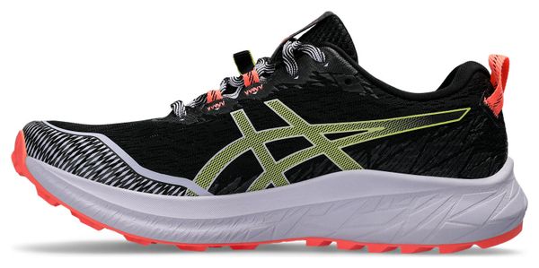 Chaussures de Trail Running Femme Asics Fuji Lite 4 Noir Rose