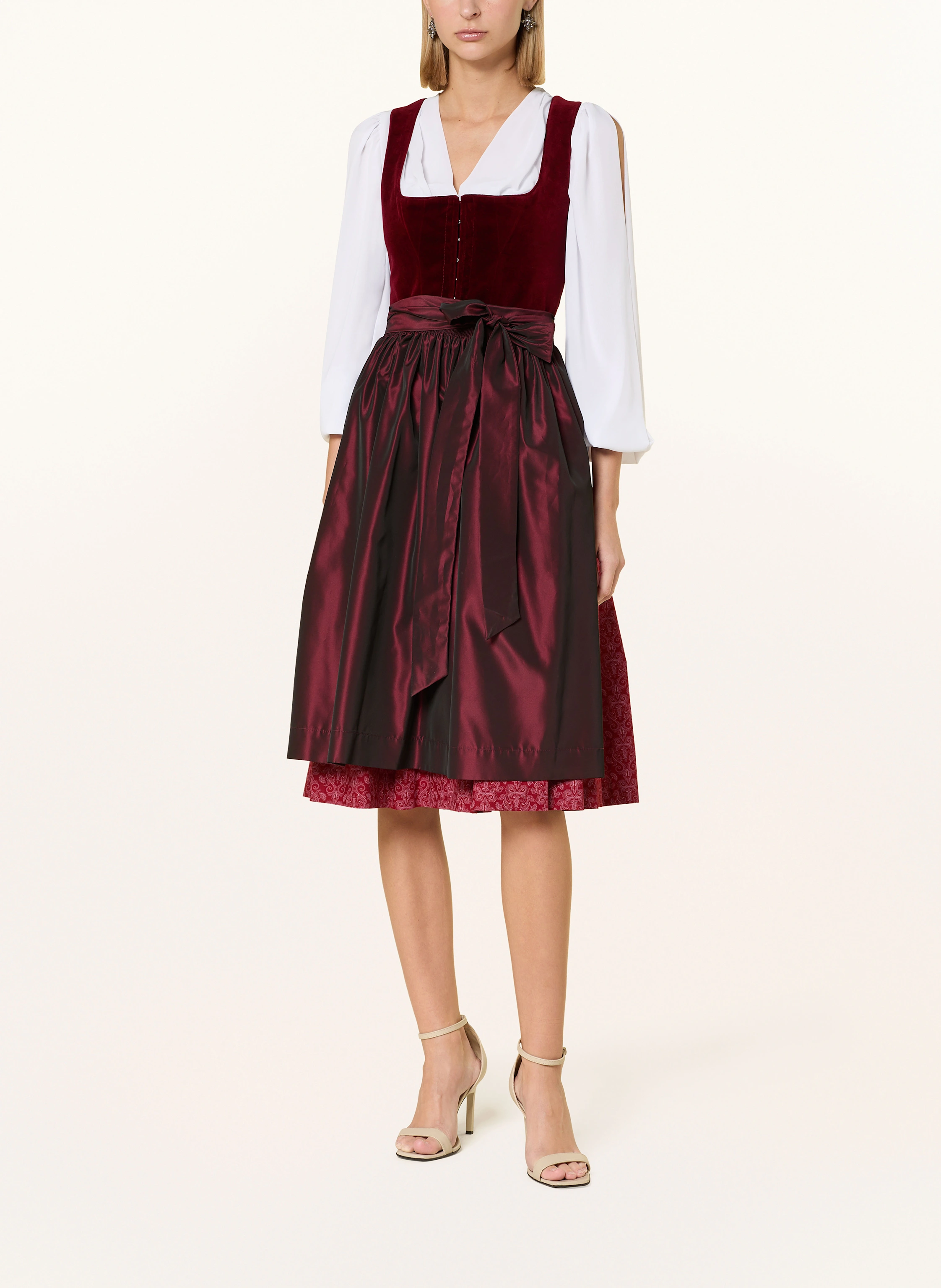 WALDORFF Dirndlbluse mit Cut-outs