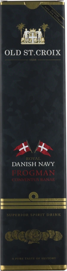 OLD ST. CROIX ROYAL DANISH NAVY FROGMAN CONVENTUS RANAE RUM 70CL