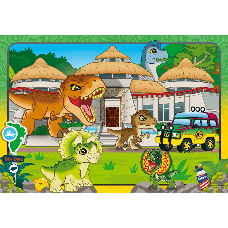 Ravensburger Jurassic World Explorers puzzelset - 2 x 24 stukjes