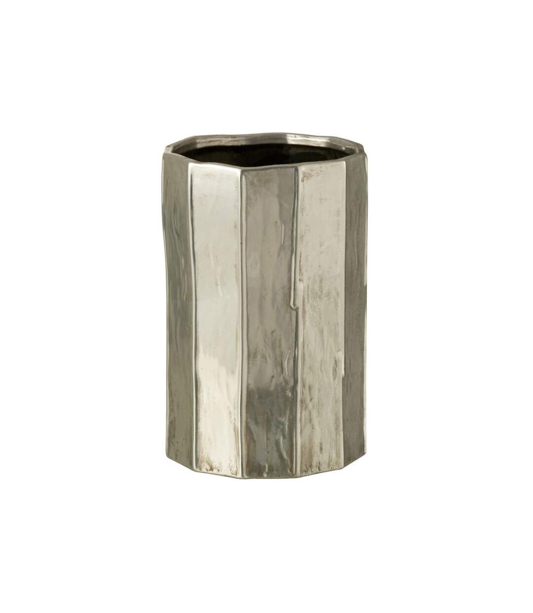 Paris Prix - Cache-pot Design ary 30cm Argent