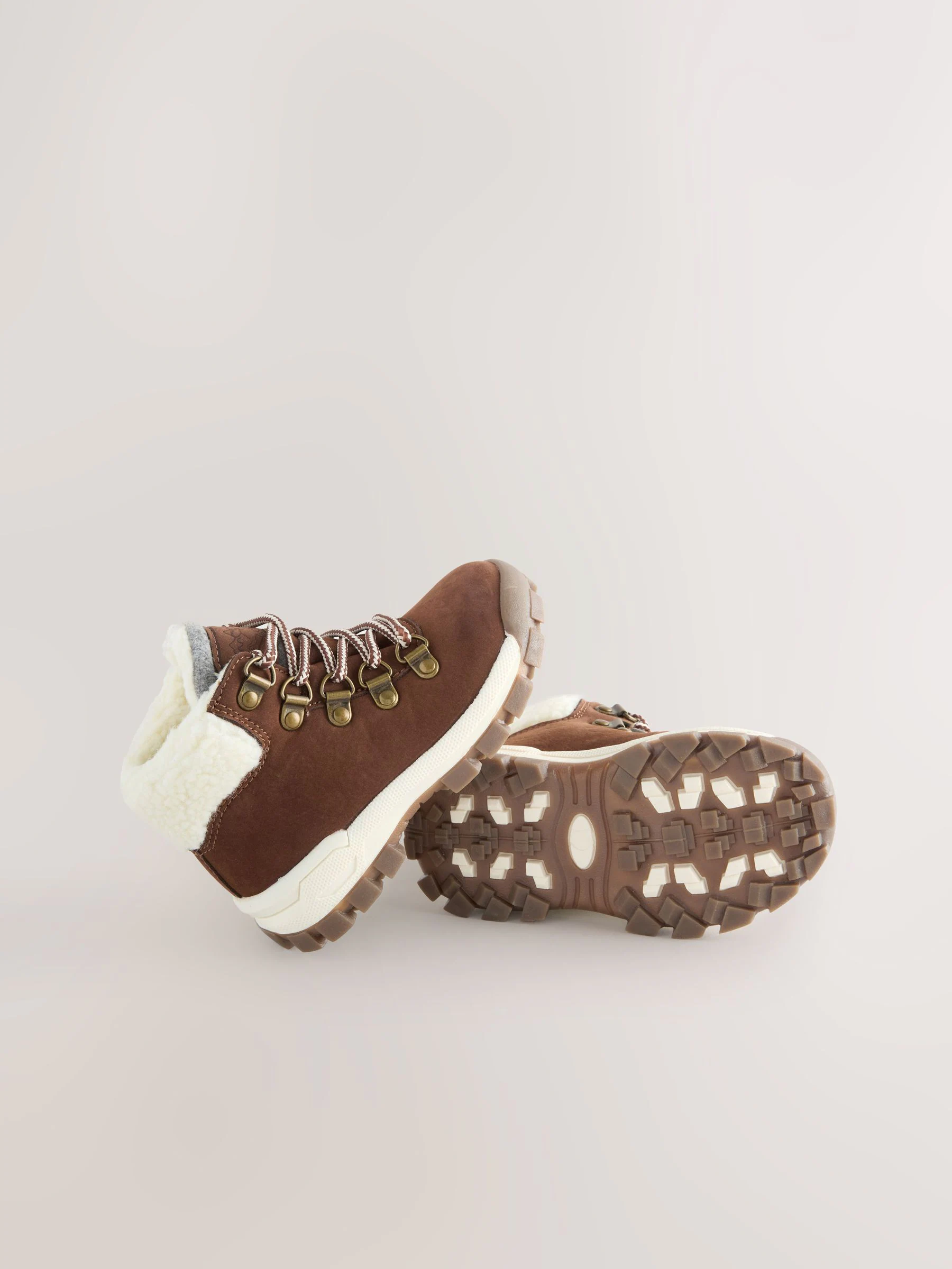 Bruin borg - Thermische gevoerde Thinsulate™ wandelschoenen