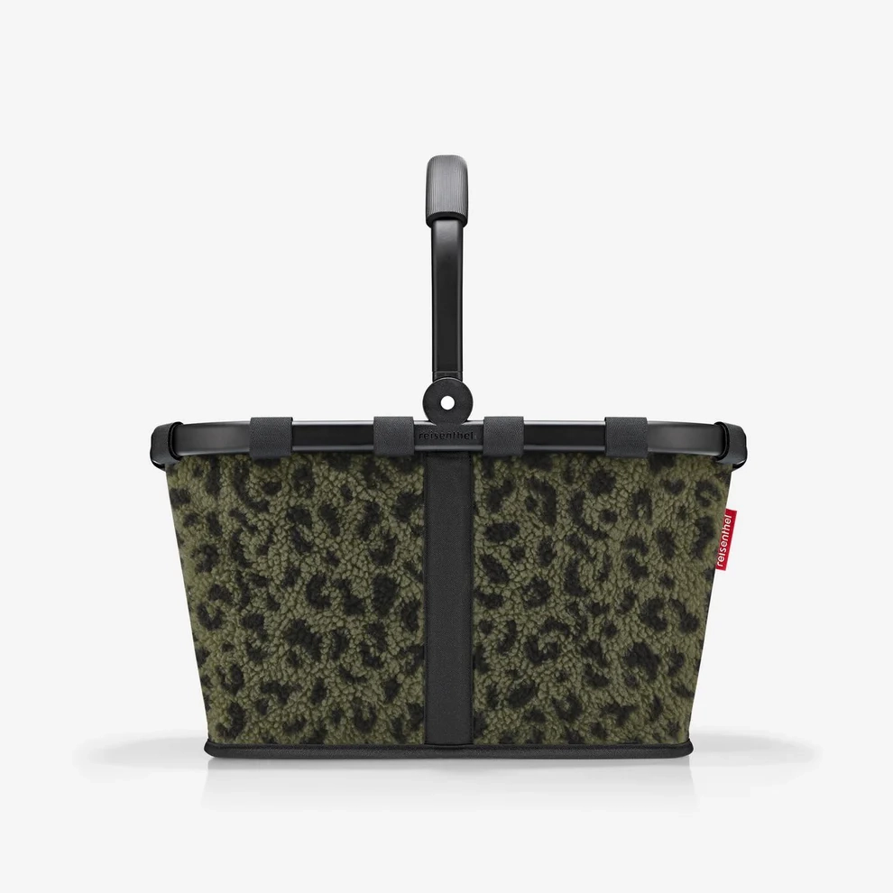 (22l) Carrybag Einkaufskorb Shopping Einkaufstasche (BK5055) - Teddy Leo Olive