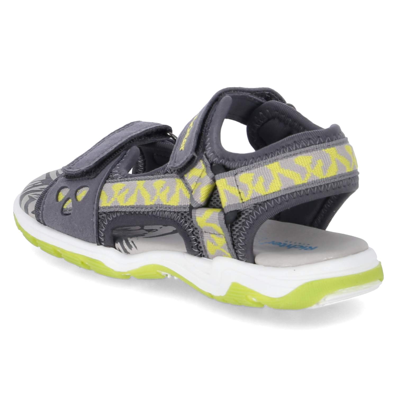 Richter Sandalen - ash/neon yellow