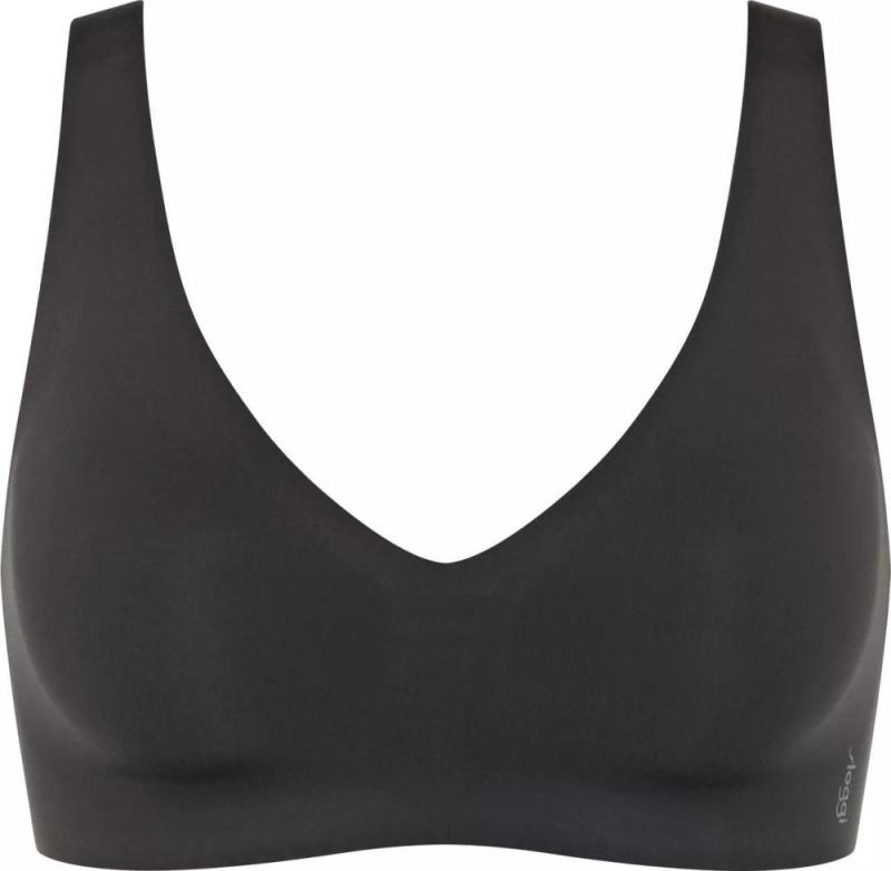 Sloggi Zero Feel 2.0 Dames Soft Bh Zonder Beugel Black Maat L+ 1 Stuk