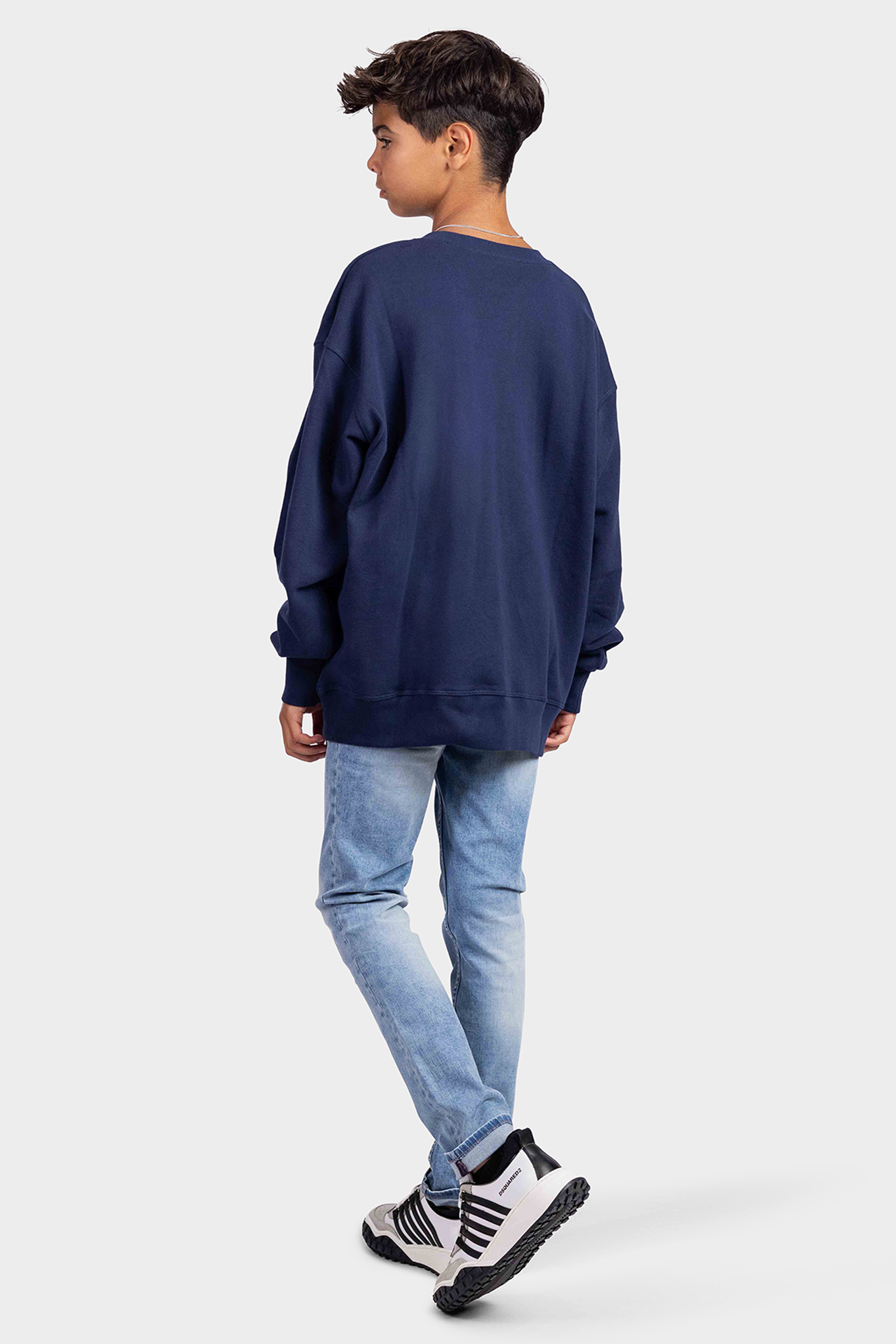 Dsquared2 Slouch Fit Sweater KIDS Navy