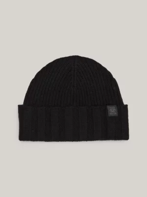 Conjunto de presente com cachecol espinha de peixe e gorro canelado