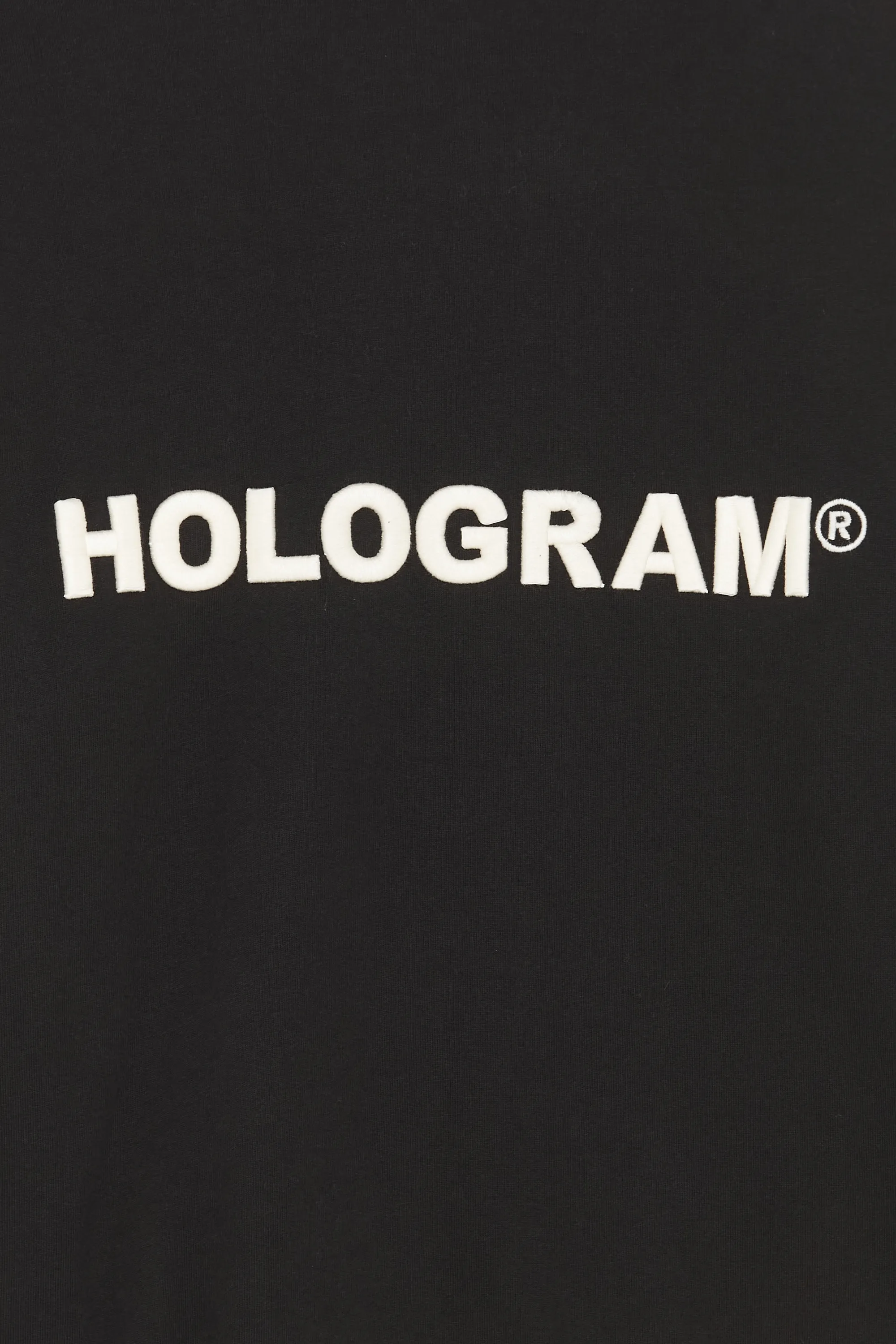 Hologram Sweatshirt RELIEF BLACK Noir
