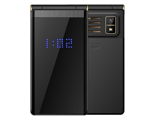 YONIS - Mega batterie 5800mah, téléphone portable à clapet, grandes...