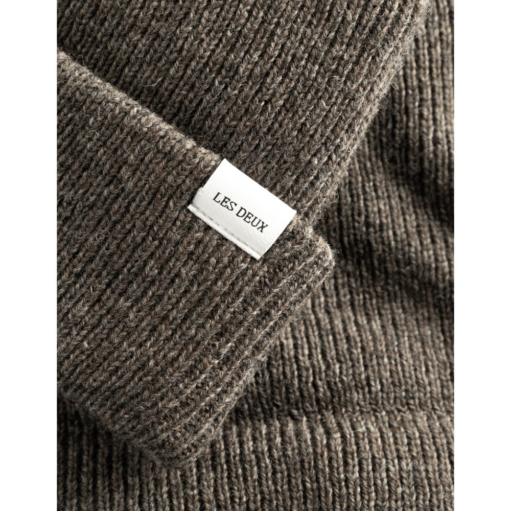 Køb Les Deux Kids Mountain Grey Melange Wayne Wool Beanie Kids