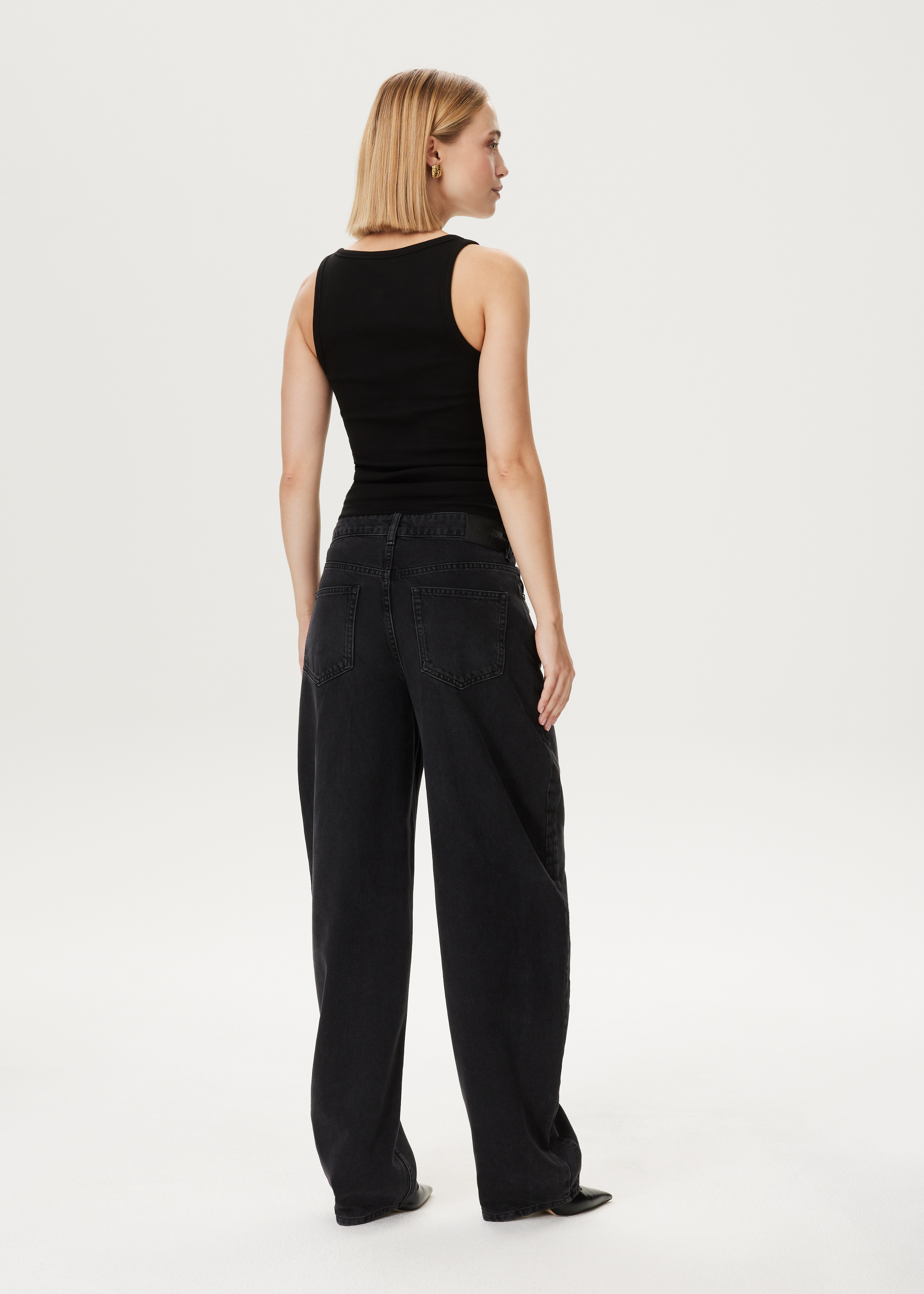 Singlet met ring detail