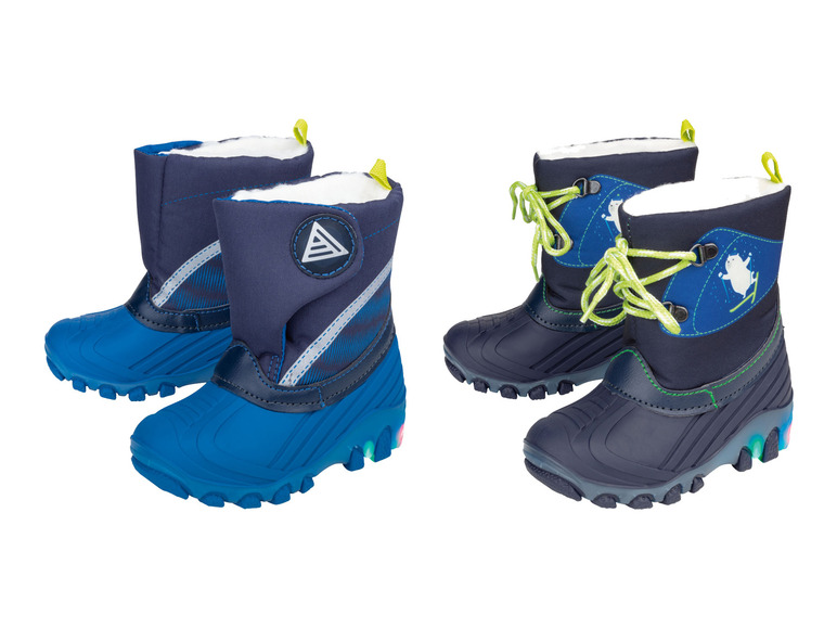 Jongens snowboots met LED-licht
