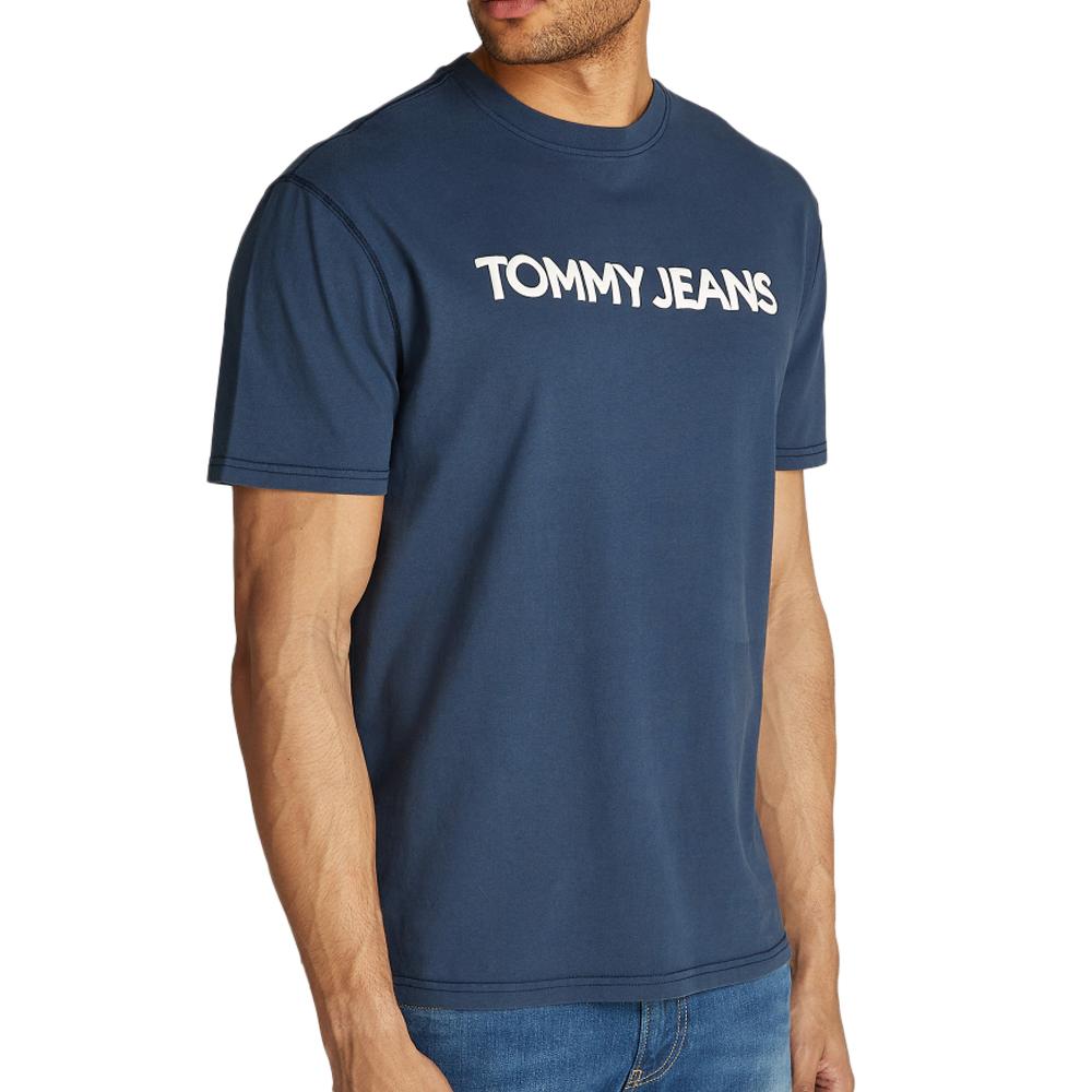 Tommy Hilfiger T-shirt Bleu Homme Tommy Hilfiger New Class